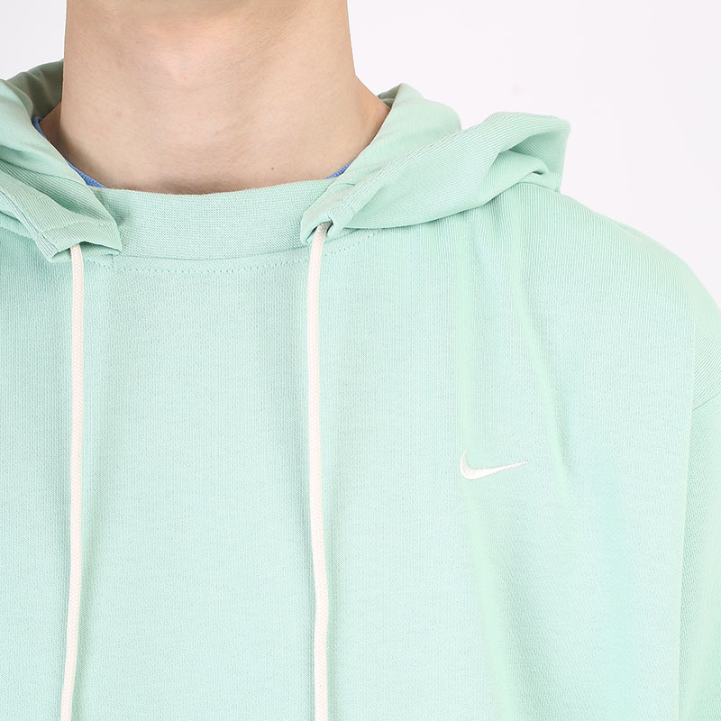 мужская зеленая толстовка Nike Standard Issue Basketball Pullover Hoodie CV0864-386 - цена, описание, фото 2